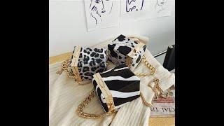 Luxury Animal Print Chain Bag#bags #handbags #trend #vlogger #youtubeindia #subscribe #trending