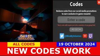 *NEW CODES* [HALLOWEEN] Ghost Simulator ROBLOX | ALL CODES | OCTOBER 19, 2024