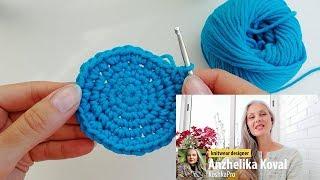 SINGLE CROCHET STITCH in a round | AMIGURUMI for beginners