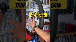 Is Your Bike Wheel Rubbing? Try This Easy Trick! #shorts #bikerepair