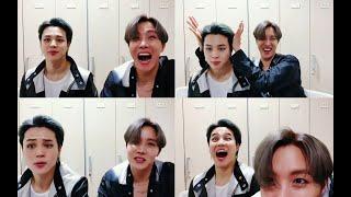 Jimin and J-hope in V live [Eng sub]