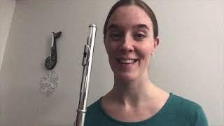 Flute Demonstration - Maria Schwartz - Music Institute of Chicago