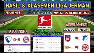 Hasil Liga Jerman Tadi Malam ~ BOCHUM vs BAYERN MUNCHEN | Klasemen Terbaru BUNDESLIGA