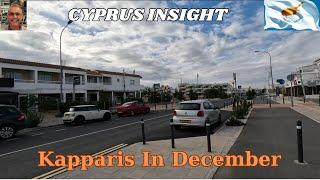 Kapparis Cyprus in December - 90% Open for You to Enjoy.