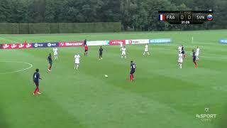 Rayan Cherki vs Slovenia U19 Friendly (07/09/2021)