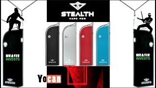 Yocan Stealth vape pen - Unboxing, Details & Instructions