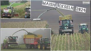 Gras und Mais - Häckseln ohne Ende - Claas Jaguar 950 und 870 GreenEye im Dauereinsatz - LU Legat