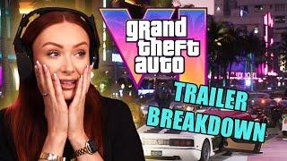 GTA 6 TRAILER REACTION & BREAKDOWN... WE WAITED 10 YEARS FOR THIS !? - GTA VI