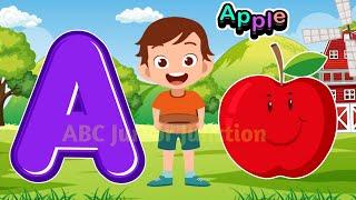 ABC Phonics Song / ABC Song / A for Apple / Kiddos Study Zone / Tiny Tots /ABC lyrics song #abcdsong