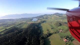 A quiet Avid Flyer flight in August 2019 over Switzerland