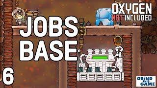 STEAM TURBINE! Oxygen Not Included - Occupational Upgrade Base #6 (JOBS, HATS & CONVEYOR RAILS)