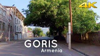 Driving in Goris, a beautiful city at the south of Armenia. 4K 60fps