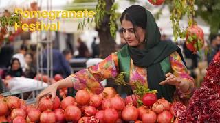 200,000 People celebrating Pomegranate festival in rain - IRAQ - Halabja Festival Magic!"