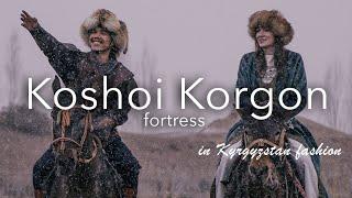 KOSHOY KORGON fortress in Kyrgyzstan Fashion | Enjoy Kyrgyzstan 2021 / Kyrgyzstan Travel / 키르기스스탄 여행