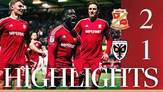 Extended Highlights: Swindon Town vs AFC Wimbledon
