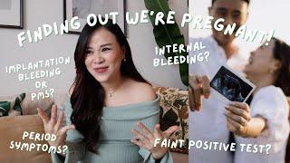 Finding Out We're Pregnant! 