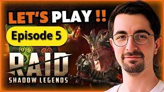  Guide débutant sur RSL - Épisode 5  | Let's play complet sur RAID SHADOW LEGENDS