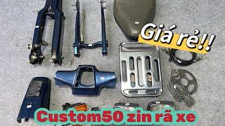 Ngày 10/03/2025 xả phụ tùng Custom50 zin rã xe giá Rẻ |0965.723.009