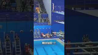 Paris Olympics Diving champion Quan Hongchan's water splash disappearance get all 10 points