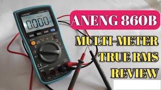 ANENG AN860B True RMS MULTI-METER Review and Unboxing|| Banggood || IXA