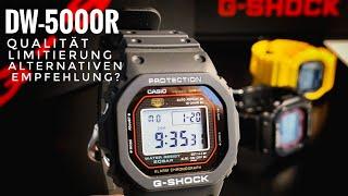 Die Auferstehung einer Legende! Casio G-SHOCK DW-5000R 1A Origin Square Review Deutsch