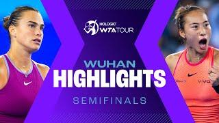 Sabalenka vs. Gauff, plus all-Chinese semifinal at Wuhan 2024 | WTA Match Highlights