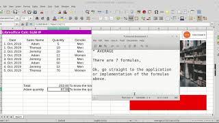 LibreOffice Training: How the Implementation of LibreOffice Calc SUMIF Function