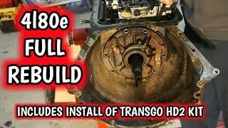 4l80e TRANSMISSION REBUILD WITH TRANSGO HD2 KIT !!! FULL VIDEO!!! - a21bravo