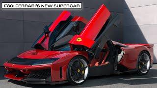 FERRARI F80: 1200 HP HYBRID MONSTER TAKING ON McLAREN W1!