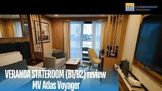 Atlas Ocean Voyages World Voyager Veranda Stateroom B2 review