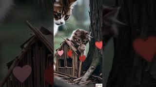Watch Mama Cat Build a Jungle Home! 