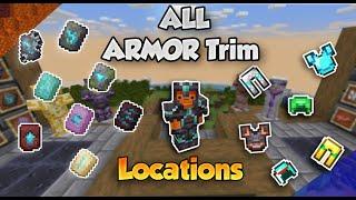 The BEST Armour Trim Location Guide for Minecraft 2025 (1.21)
