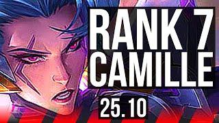 CAMILLE vs YORICK (TOP) | Rank 7 Camille, 1400+ games | KR Challenger | 25.10