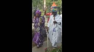 His Majesty Dada Daagbo Hounon Houna II Chief Supreme de Vodun from Ouidah Benin