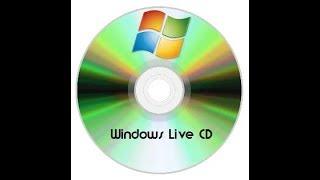 How to create a Windows Live Bootable CD ISO and burn to disk