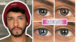 COLEYES Contact Lens Review! | Colored Contacts For Brown Eyes 