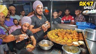 30/- Desi Jatt TOP NOTCH Burger  Super Speedy Singh ka Ak 47 Punjabi Nashta Indian Street Food