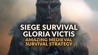 SIEGE SURVIVAL GLORIA VICTIS | Amazing Medieval Survival Strategy Game (New Games 2021)