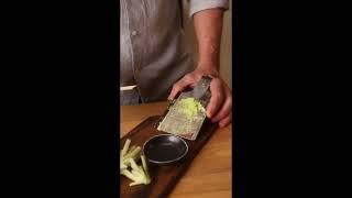 Preparing and Grating Fresh Wasabi