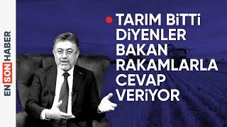 Tarım ve Orman Bakanı İbrahim Yumaklı Ensonhaber'de