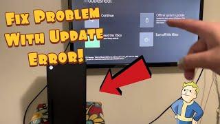 Xbox Series X/S - How To Fix Update Error "There Was A Problem With The Update 0xe0e8000f" 2021!