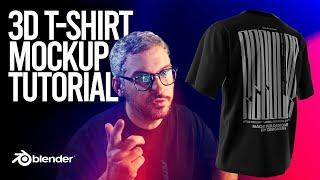 3D T-Shirt Mockup Tutorial