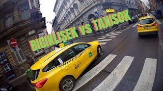 Biciklisek vs Taxisok EP1 - 3 erős példa #budapest #bycicle #mtb #gopro #pov #traffic #bikelife