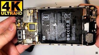 Xiaomi Mi a1 - How to Disassemble, After Water Cleaning / Полная Разборка Чистка После Воды