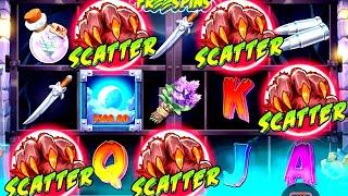 FANGTASTIC FREESPINS SLOT 5 SCATTER FEATURE - (REEL KINGDOM)