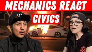 Real Mechanics React to Honda Civic Fails