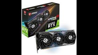 [BC's 일상] MSI 지포스 RTX 3080 게이밍X 트리오 10GB 트라이프로져2