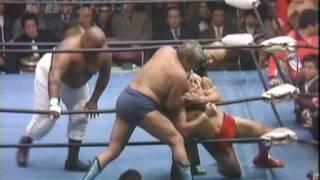 AJPW - Giant Baba & Jumbo Tsuruta vs Abdullah The Butcher & The Sheik