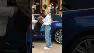 Billionaire family arriving Monte Carlo Casino in Bentley #billionaire #monaco #luxury#lifestyle#fyp