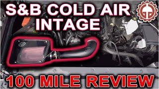 S&B Filters Air Intake - 100 Mile Review